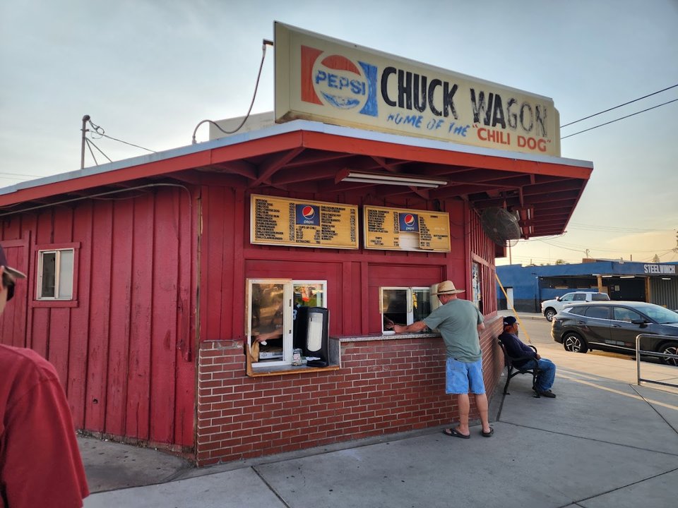 Chuck Wagon storefront on Academy Avenue